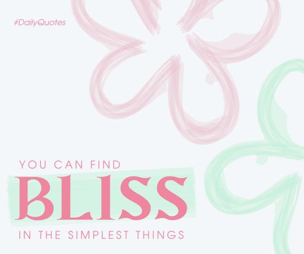 Floral Bliss Facebook Post Design Image Preview