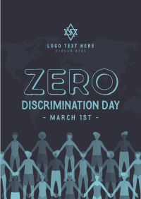 Zero Discrimination Celebration Flyer Image Preview