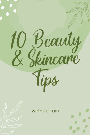 Special Promo Beauty Organics Pinterest Pin Image Preview