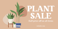 Quirky Plant Sale Twitter post Image Preview