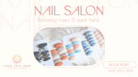 Simple Nail Salon Facebook event cover Image Preview