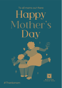 Happy Motherhood Flyer Design