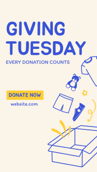 Every Donation Counts Facebook story Image Preview