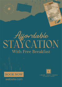  Affordable Staycation  Flyer Image Preview
