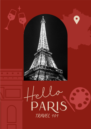 Paris Holiday Travel  Flyer Image Preview
