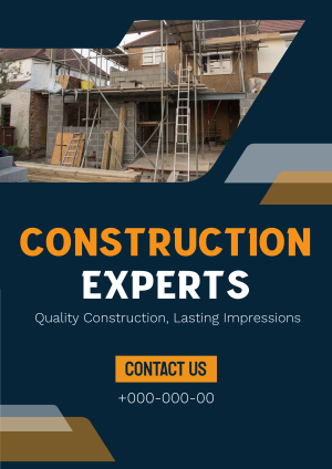 Modern Construction Experts Flyer Image Preview