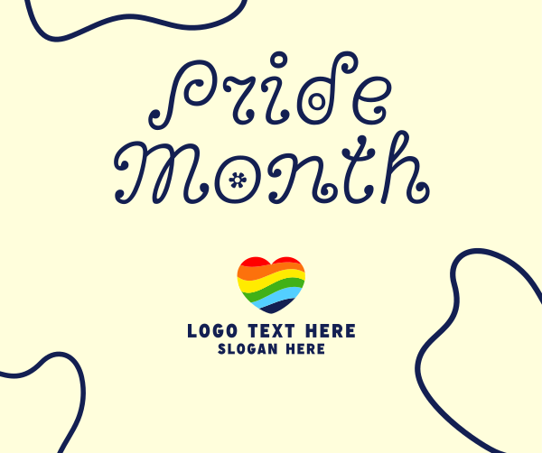 Fancy Pride Month Facebook Post Design Image Preview