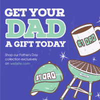 Gift Your Dad Instagram Post Design