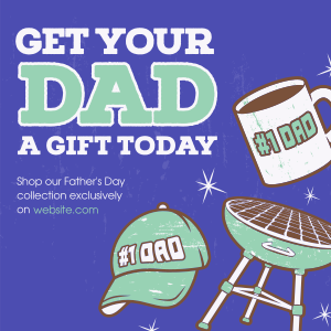 Gift Your Dad Instagram post Image Preview