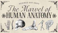 Vintage Science Day Expo Facebook Event Cover Image Preview