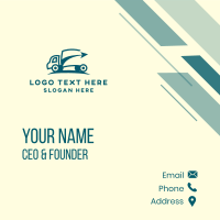 Arrow Truck Delivery Business Card Design