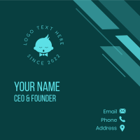 Baby Bow Tie Business Card Design