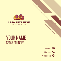 Kiddie Bounce House Business Card Design