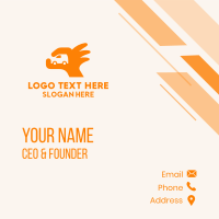 Automotive Hand Garage  Business Card Design