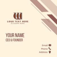 Home Decor Boutique Business Card Design