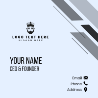 Crown King Royalty Business Card Design