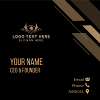 Eagle Bird Wings Business Card Design