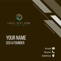 Flower Butterfly Beauty Business Card Design