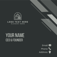 Star Storage Lock Business Card Design