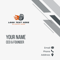 Automotive Tire Repair  Business Card Design