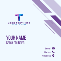 Media Advertising Startup Business Card Design