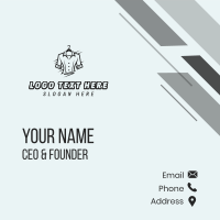 Clothing Garment Boutique Business Card Design