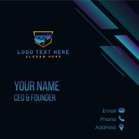 Car Garage Mechanic Business Card Design