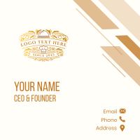 Luxury Restaurant Dining Business Card Design