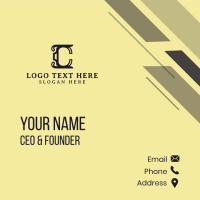 Law Office Legal Advice Business Card Design