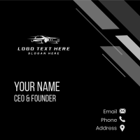 Car Automotive Racing Business Card Design