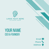 Software Tech Artificial Intelligence Business Card Design