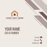 House Floor Tiles Business Card Design