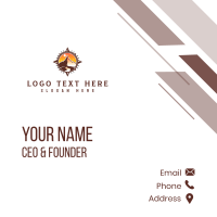 Mountain Compass Adventure Business Card Design