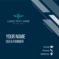 Musical Wings Fly Business Card Design