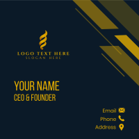 Luxury Fashion Boutique Business Card Design