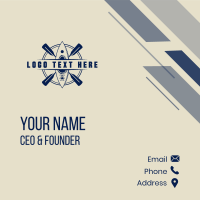 Kayak Boat Canoe Business Card Design