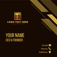 Hammer Building Construction Business Card Design