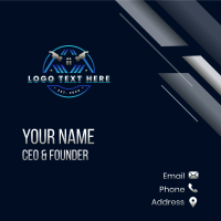 Hammer Renovation Hardware Business Card Design