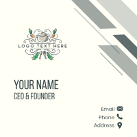 Cooking Pot Caserole Business Card Design