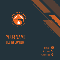 House Electricity Handyman Business Card Design