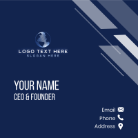 Globe Digital Technology Business Card Design