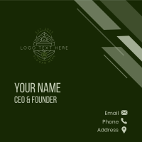 House Landscaping Nature Business Card Design