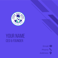 Cap Fashion Clothing Business Card Design