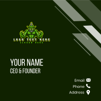 Mythical Monster Ogre Business Card Design