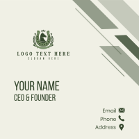 Regal Horse Ranch Business Card Design