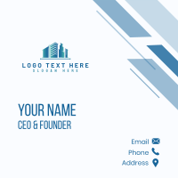 Building Establishment Construction Business Card Design