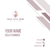 Couture Clothing Boutique Business Card Design