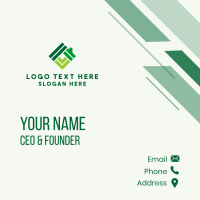 House Tile Roof Floor  Business Card Design