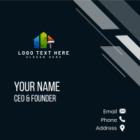 Residential Paint Maintenance Business Card Design