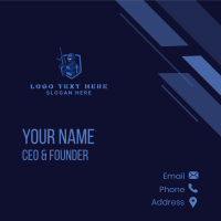 Army Gun Shooter Business Card Design